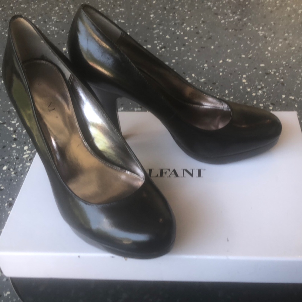 Alfani Black Patent Leather Heels